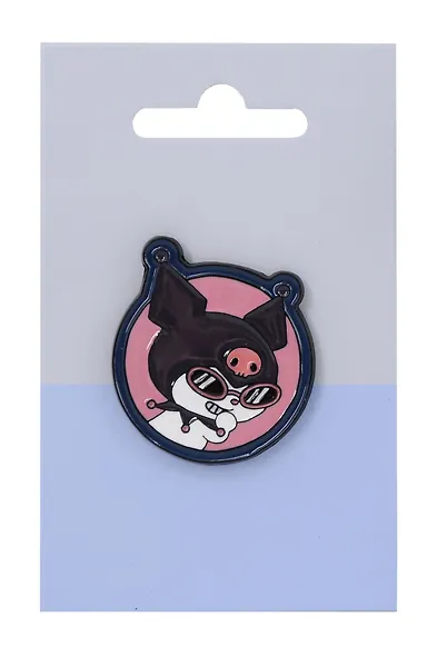 Значок Sanrio Мордочка в круге (металл) - фото 1