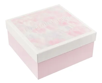 Коробка подарочная "Beautiful tulip" 18*18*7.5, картон - фото 2