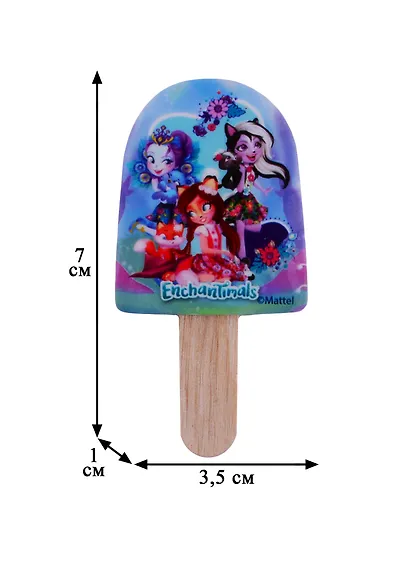 Ластик "Enchantimals" 4,5*3*1, фигурный, инд.уп., подвес - фото 2