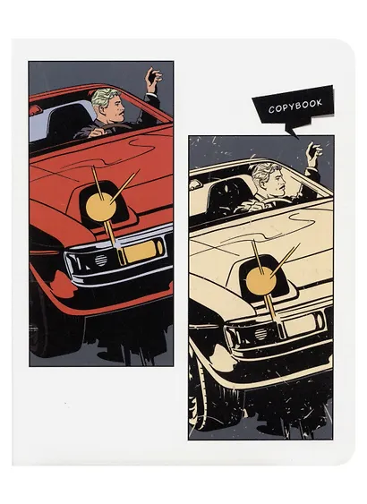 Тетрадь общая «Comic strip», 48 листов в клетку, A5, в ассортименте - Listoff - фото 4