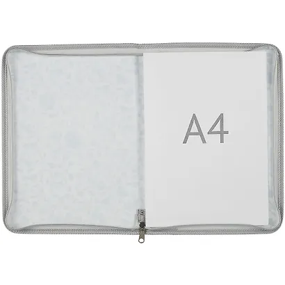 Папка для тетрадей A4 "Frozen Beauty" молния с трех сторон, пластик, Erich Krause - фото 3