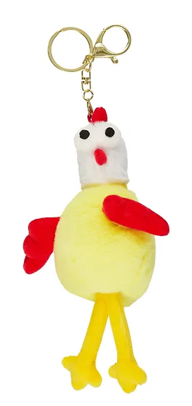 Брелок Курица (текстиль) (15см) (12-0650-D6) - фото 1