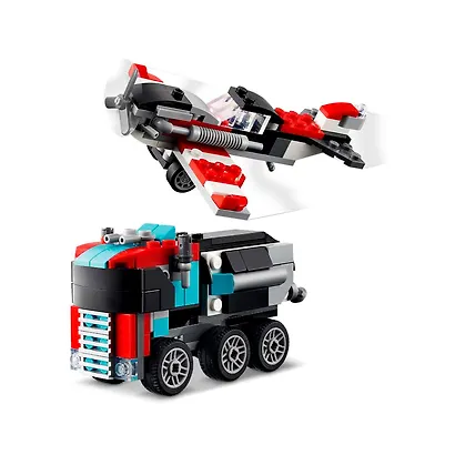 LEGO Creator 3in1: Бортовой грузовик с вертолётом, 270 деталей (31146) - фото 9