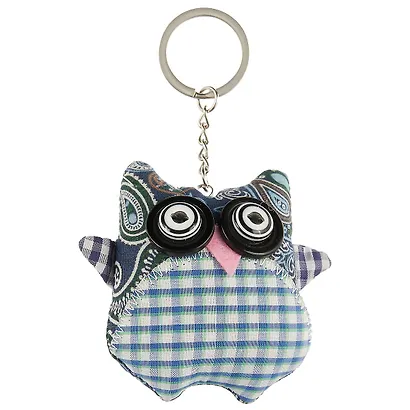 Брелок Сова (ткань) (8см) - фото 1