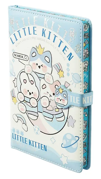 Книга для записей А5 "Little Bunny" с магнитной застежкой, ассорти - фото 9
