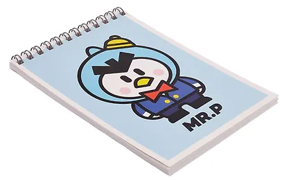 Блокнот А6 40 листов, нелинованный, "Leon, Pam, El Primo, MR P, Poco" спираль, в ассортименте - фото 2