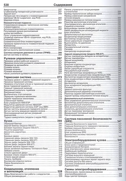 Mercedes-Benz Sprinter (W906) в фотогр. Мод. 2006-2013 гг. вып. с диз. двигат. (м) (+ссылки) - фото 4