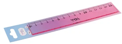 Линейка 15 см «Pastel», Yoi, в ассортименте - фото 4