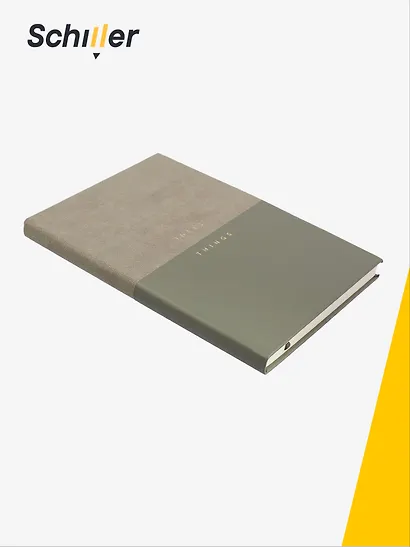 Книга для записей «Ideas & Things» А5, 80 листов в линейку, зеленая, Schiller - фото 2