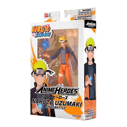 Экшн-фигурка Bandai  Наруто Финальная битва (17см) (68709) - фото 4