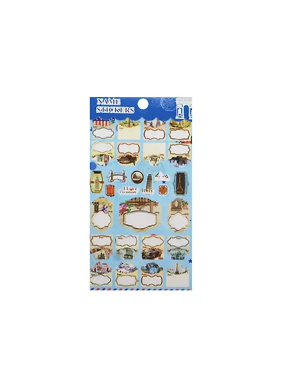 Теги для скрапбукинга Города 2 (11021903) (упаковка) - фото 1