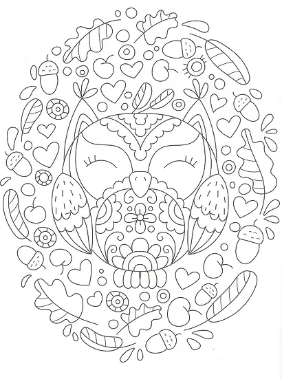 Милые животные. Творческая раскраска с наклейками - фото 4