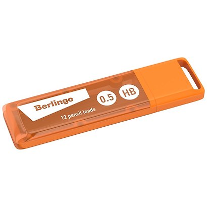 Грифели для механических карандаше, Berlingo, 0,5 мм, HB, 12 штук - фото 5