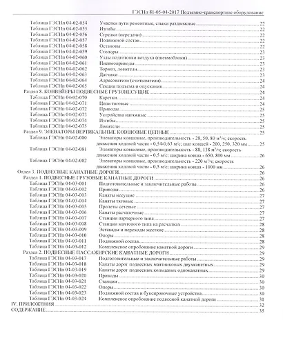 Государственные элементные сметные нормы на пусконаладочные работы. ГЭСНп 81-05-04-2017. Сборник 4. Подъемно-транспортное оборудование - фото 4
