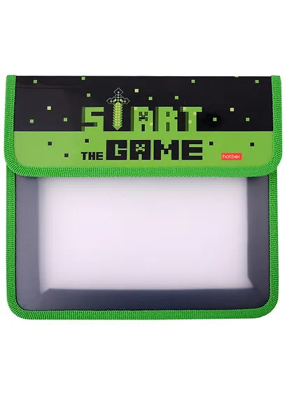 Папка для тетрадей А5 "Start game" 1 отд, липучка - фото 1