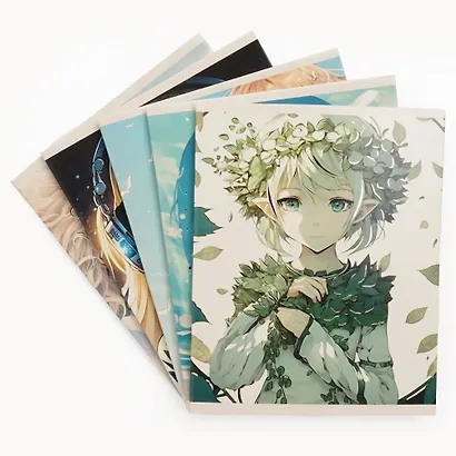 Тетрадь в клетку Listoff, "Летние девушки", 48 листов, в ассортименте - фото 5