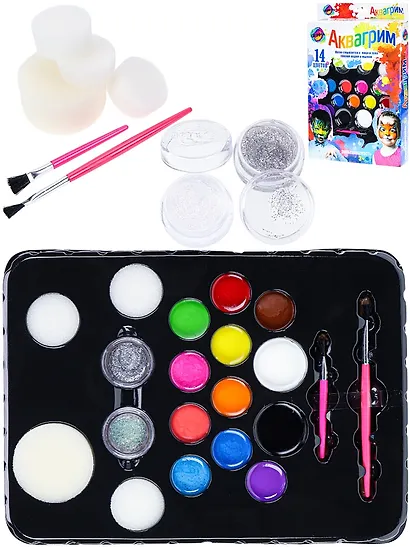 Набор аквагрима для детей - фото 2