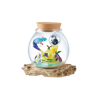 Фигурка коллекционная Re-ment Диорама в колбе Пикмин PIKMIN Terrarium, в ассортименте  (71810) - фото 5
