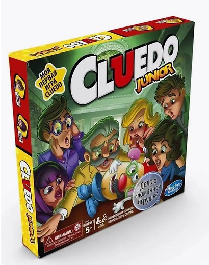 Настольная игра «Моё первое Клуэдо Дело о сломанной игрушке», Hasbro - фото 1
