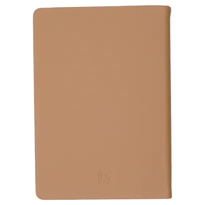 Записная книжка «Nuances. Крем-брюле» А6+, 136 листов в клетку, экокожа, Listoff - фото 2