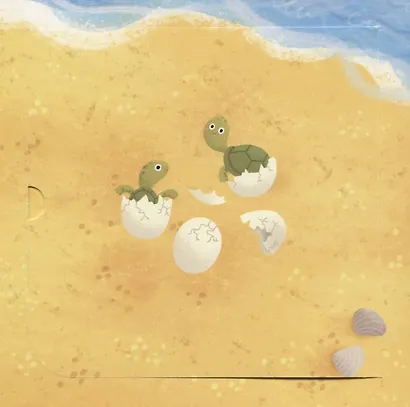 Малыши учатся плавать (книжки с клапанами) - фото 5