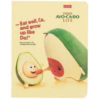 Тетрадь общая «AvoCaDo life», 48 листов в клетку, A5, в ассортименте - Hatber - фото 4