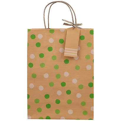 Пакет А4 30*22*11 "Рolka dot" нейтр. - фото 2