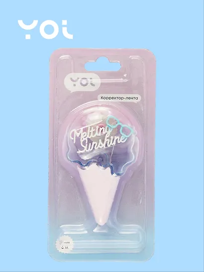 Корректор лента 5мм*6м "Ice cream" в ассортименте, Yoi - фото 4