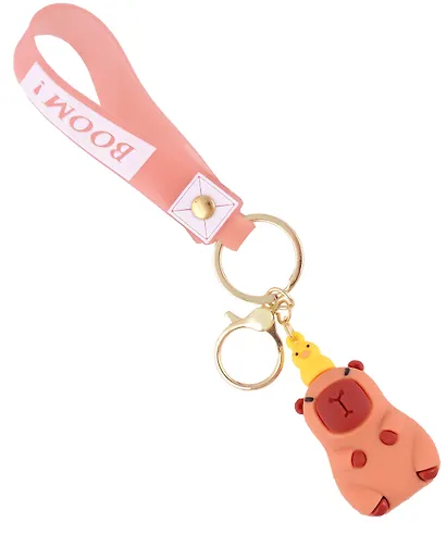 Брелок Капибара (ПВХ) (5 см) (12-С1-Z1) Bookvalno - фото 4