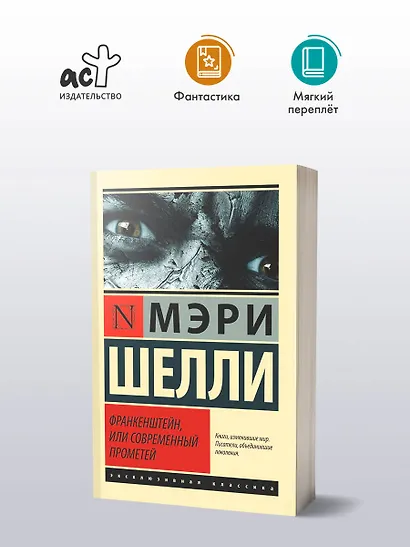ЭксклюзивКлассика Шелли Франкенштейн, или Современный Прометей - фото 3