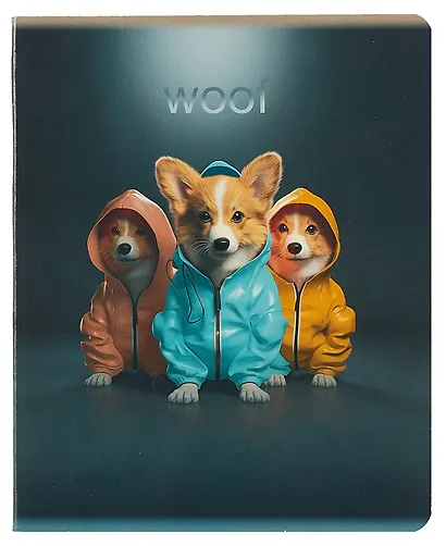 Тетрадь в клетку Be positive, "Животные в комбинезонах", 48 листов, в ассортименте - фото 2