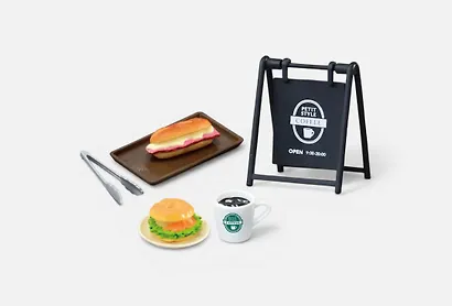 Фигурка коллекционная Re-ment Набор миниатюр Кофейня. Style Coffee (69620) - фото 2