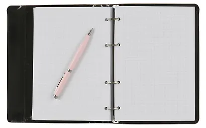 Тетрадь на кольцах в клетку Listoff, "Soft Touch. Нежный лавандовый", 120 листов - фото 3