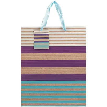 Пакет А4 32*26*12 Color Lines нейтр., бум.мат.ламинат - фото 2