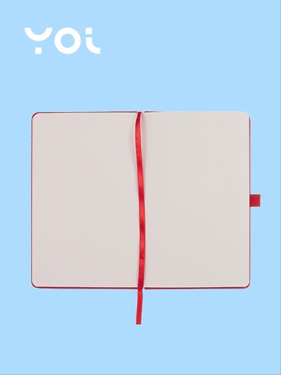 Скетчбук 13*21 80л "Yoi" красный, 140г/м2, слоновая кость, тв.обл., Yoi - фото 2
