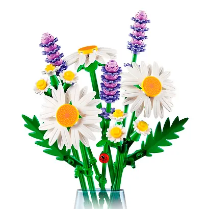 11508 Конструктор LEGO Botanicals Ромашки и лаванды, 133 деталей, возраст 9+ - фото 8