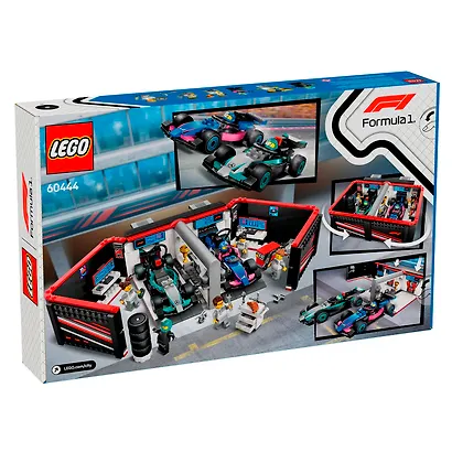 LEGO City: Гараж F1 и машины Mercedes-AMG и Alpine, 678 деталей (60444) - фото 5