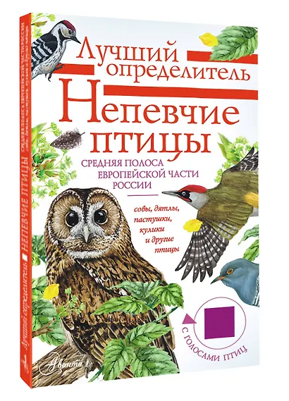 Непевчие птицы. Средняя полоса европейской части России. Определитель с голосами птиц - фото 3