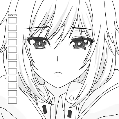 Раскраска Manga Creative (зеленая) - фото 2