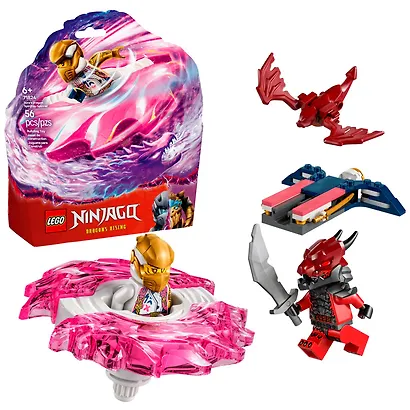 LEGO NINJAGO: Дракон Соры спиннер Кружитцу, 56 деталей (71824) - фото 1