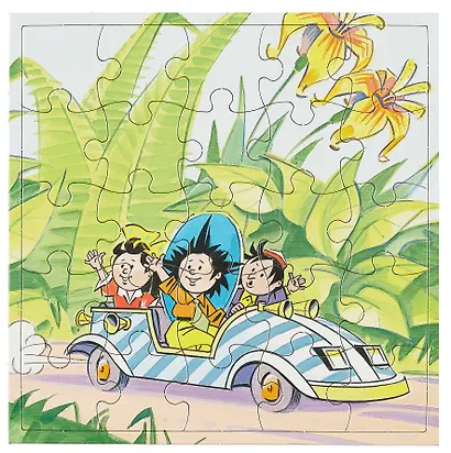 Пазл "Незнайка. Приключения Незнайки" 4 в 1. 9,16,25,36 элементов - фото 5