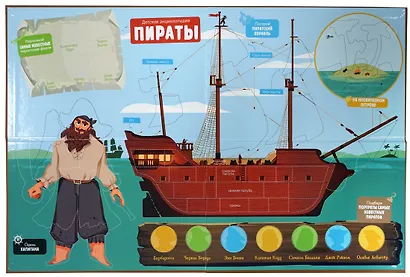 Пираты. Детская энциклопедия (в коробке) - фото 10