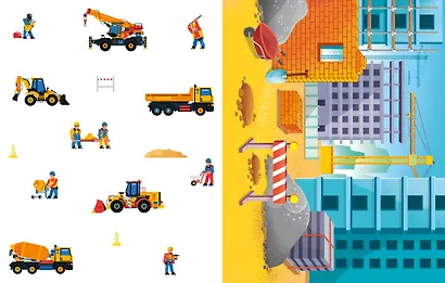 Объёмные игрушки из бумаги. Строительные машины - фото 6