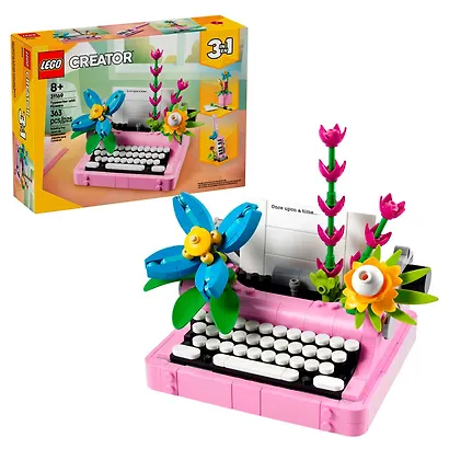 LEGO Creator 3in1: Печатная машинка с цветами, 363 детали (31169) - фото 10