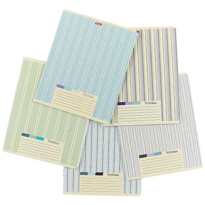 Тетрадь в линейку Hatber, LINE, 24 листа, в ассортименте - фото 3