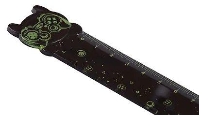 Линейка 15см "Геймер", фигурная, Yoi - фото 4