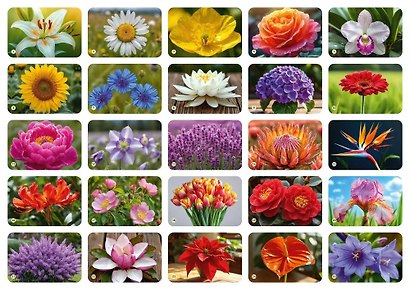Мемо «Мир цветов» 50 карточек, Нескучные игры - фото 4