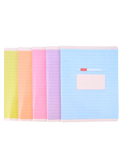 Тетради в клетку Hatber, Constructor, 48 листов, 5 штук - фото 1