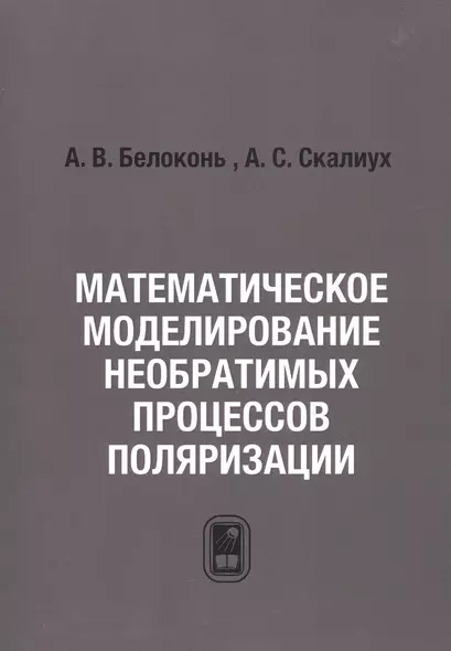 Математическое моделирование необратимых процессов поляризации - фото 1