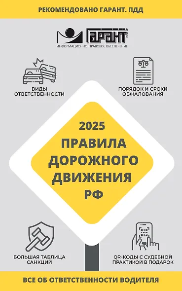 Правила дорожного движения Российской Федерации на 2025 год. Все об ответственности водителя - фото 1